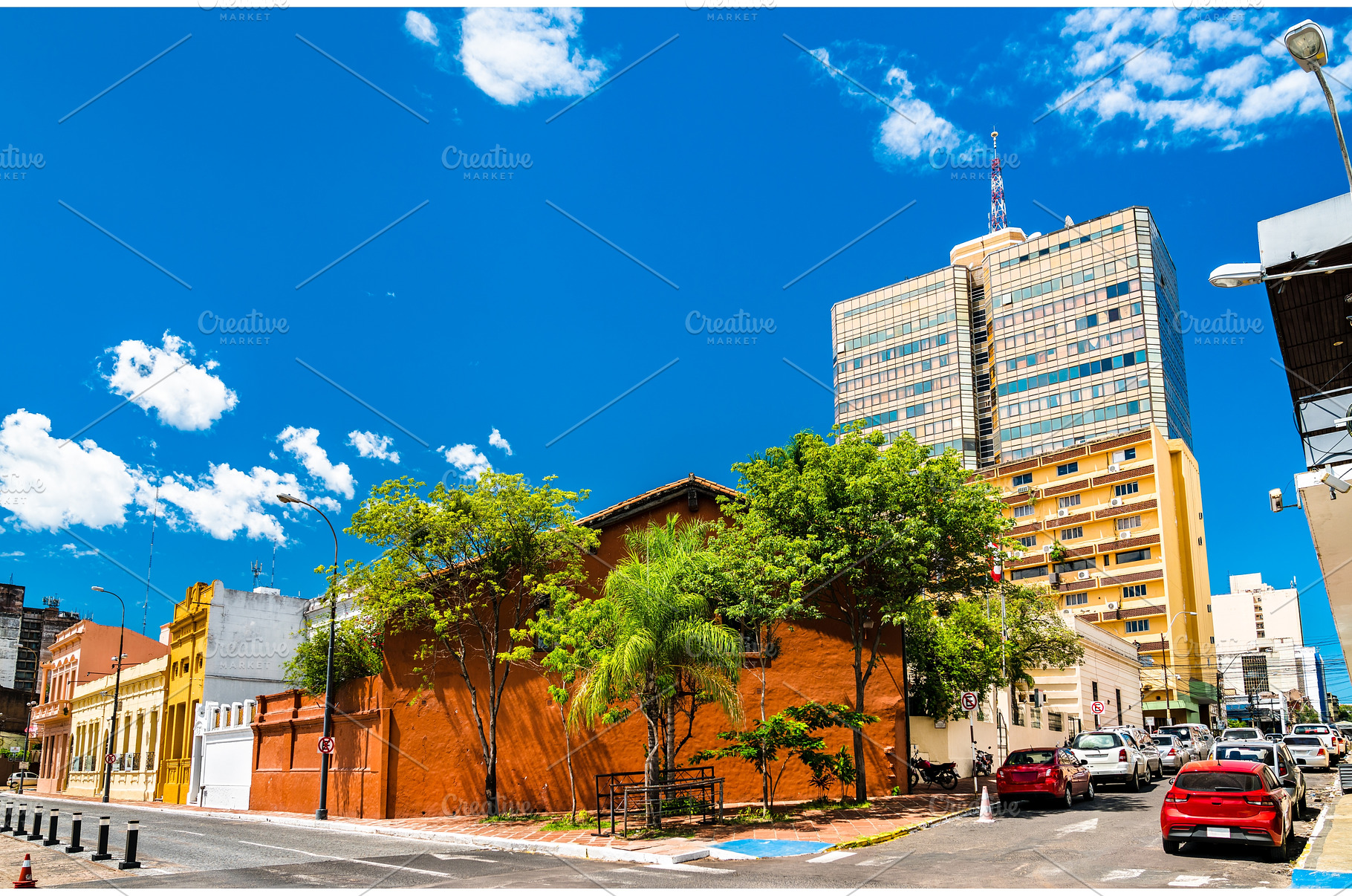 Architecture of Asuncion, Paraguay, an Architecture Photo by Leonid Andronov