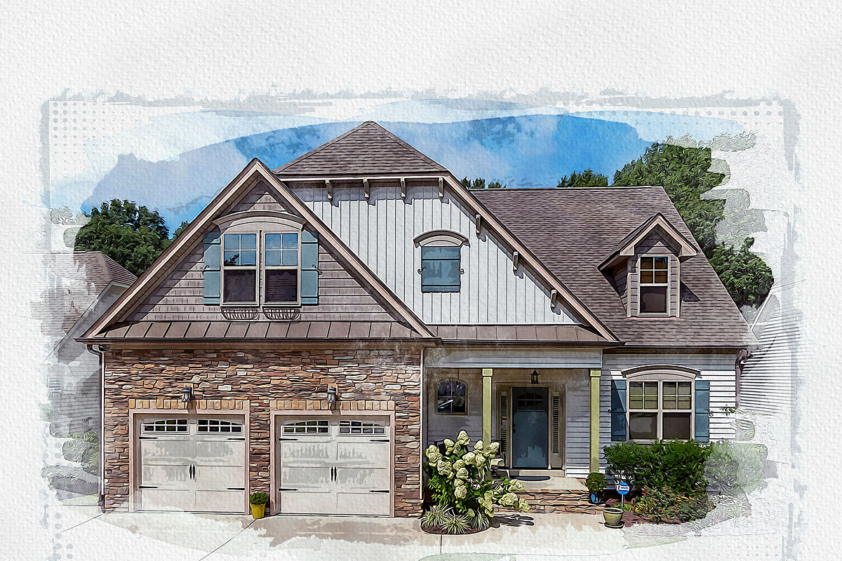 Digital House Painting Art Creator, an Action Add-On by MRI STUDIO (Photo 23 of 29)