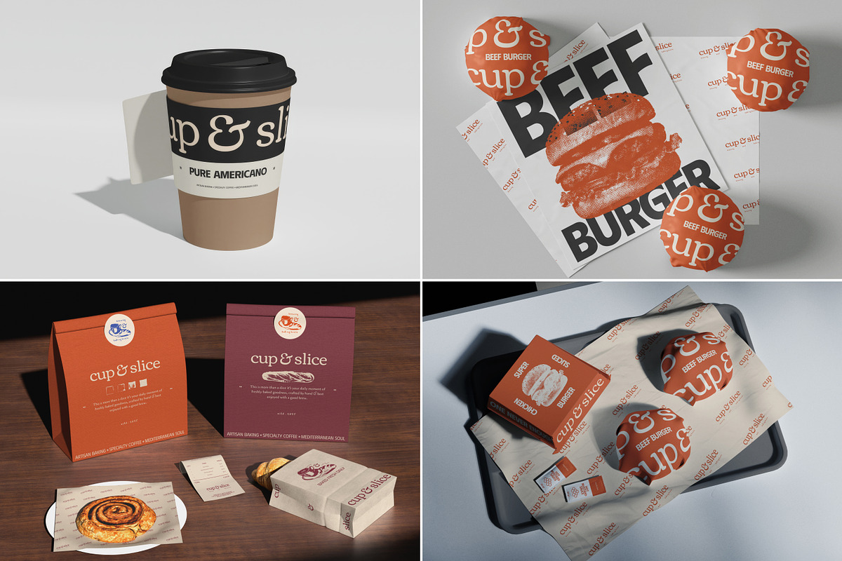 Coffee Shop & Bakery Mockups, a Mockup by Vitora Mockup (Photo 7 of 20)
