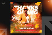 Thanksgiving Flyer Bundle – 8 PSD, a Flyer Template by Shajib Shikder (Thumbnail 5 of 9)