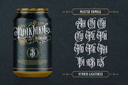 Master Rumble Victorian Typeface, a Blackletter Font by alit design (Thumbnail 21 of 25)