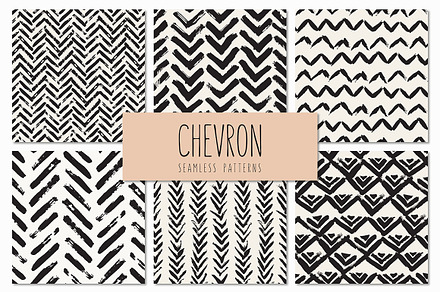 Chevron. Seamless Patterns Set v.3, a Pattern Graphic by Curly_Pat