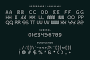 Neon Yiwe - Light Party Font, a Sans Serif Font by Iqsiart Studio (Thumbnail 7 of 8)