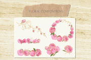 Into The Blush Watercolor Collection, an Object Graphic by Cat In Colour (Thumbnail 3 of 11)