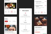 Quickbite : Food delivery UI kit, an UI Kit Template by Abel (Thumbnail 3 of 5)