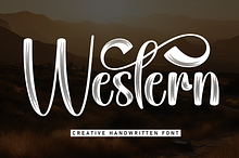 Western | Script Font