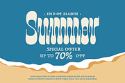 Bali Sunset - Unique Display Font, a Font by Kereatype (Thumbnail 10 of 14)