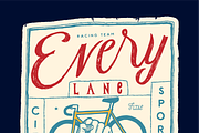 Every Lane is a Bike Lane, an Illustration by hand draw (Thumbnail 2 of 2)