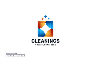 Clean Gradient Logo Design, a Branding & Logo Template by yuanesei