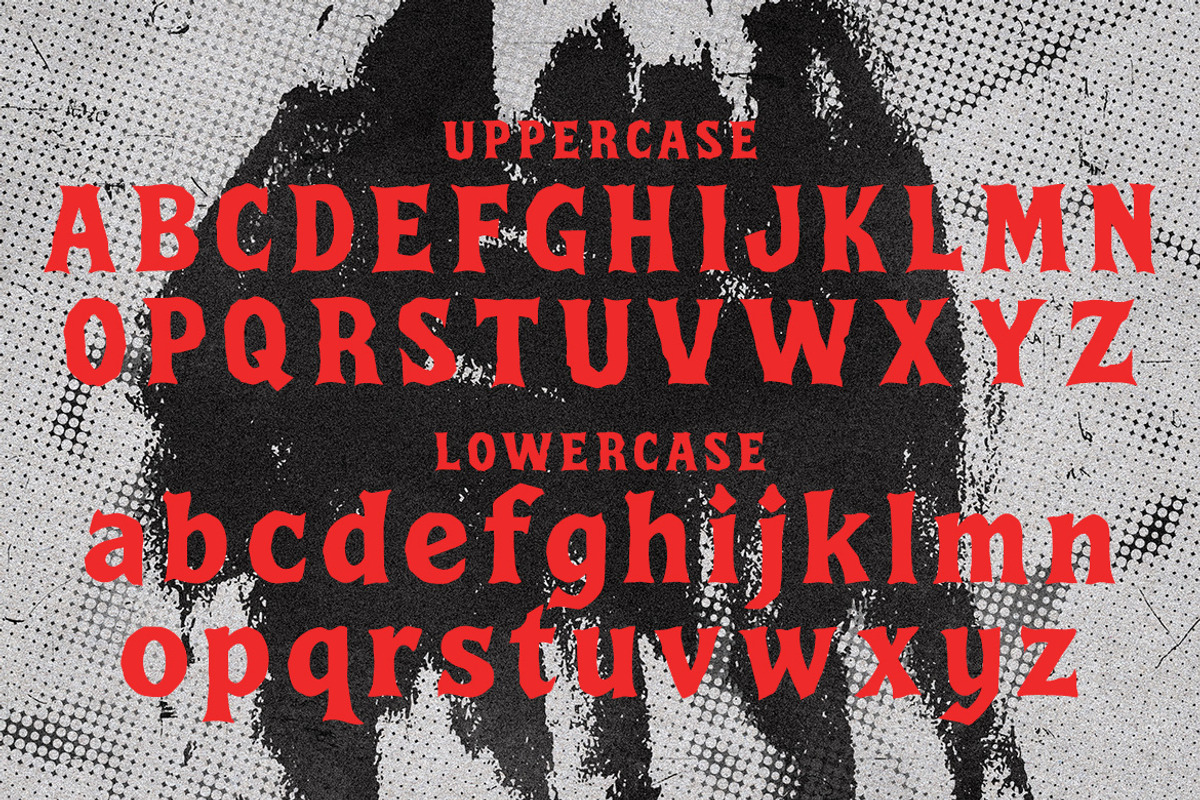 Metal Heaven – Heavy Metal Font, a Serif Font by decographstud (Photo 7 of 7)
