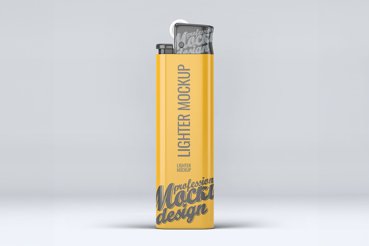 Lighter Mock-Up, a Product Mockup by Xtrahive