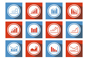 Set flat infographics icons, an Outline Icon by AlexZeL (Thumbnail 2 of 5)