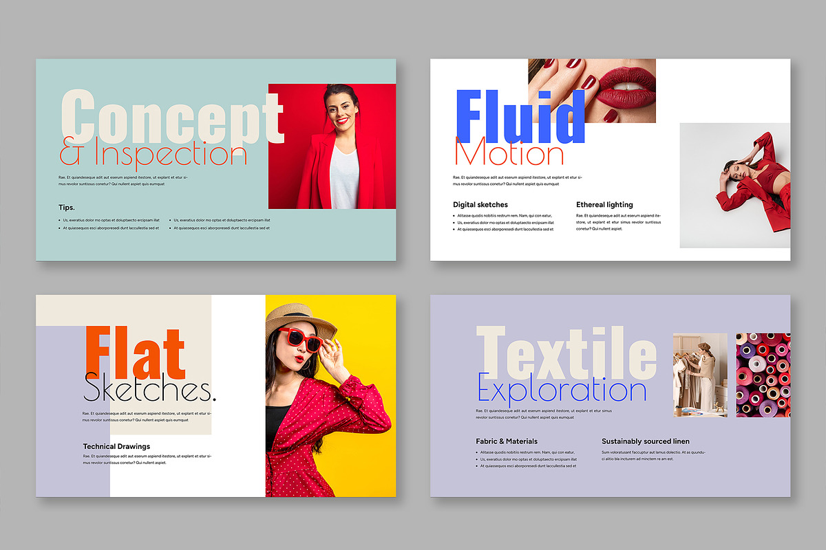 Fashion Portfolio Presentation, a Presentation Template by Mighty-Slide (Photo 4 of 5)