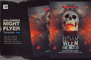 Halloween Night Flyer
