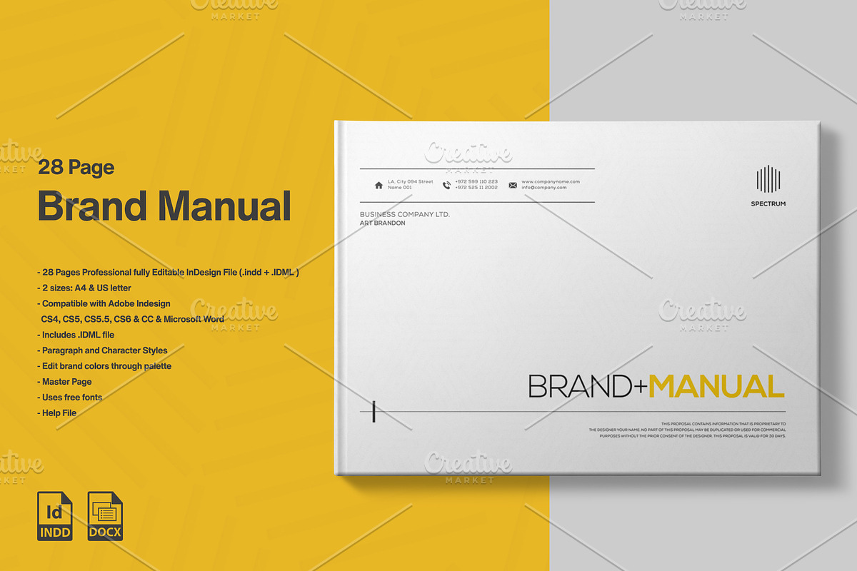 Brand Manual Bundle - 116 Page - 50%, a Brochure Template by Mastergfx (Photo 20 of 84)