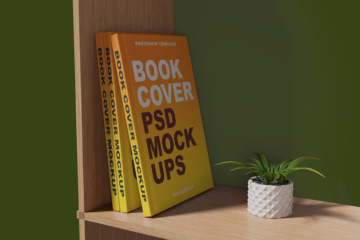 Book Cover Mockup, a Books & Magazine Mockup by mockupbuys (Photo 80 of 101)