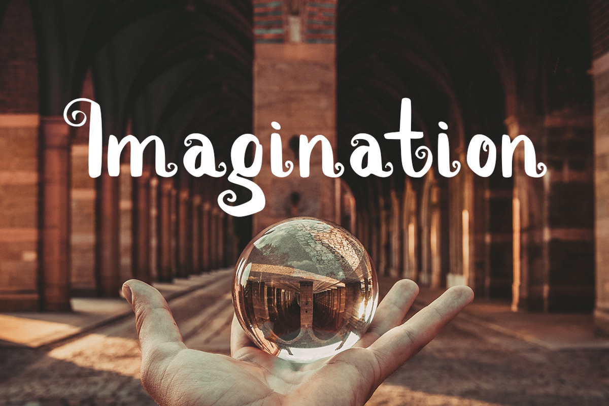 Magic handwritten font preview 6