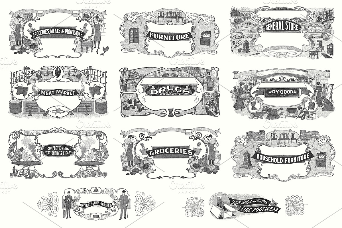 Electrotype Trade Cuts, an Animal Illustration by Blue Line Design (Photo 6 of 16)