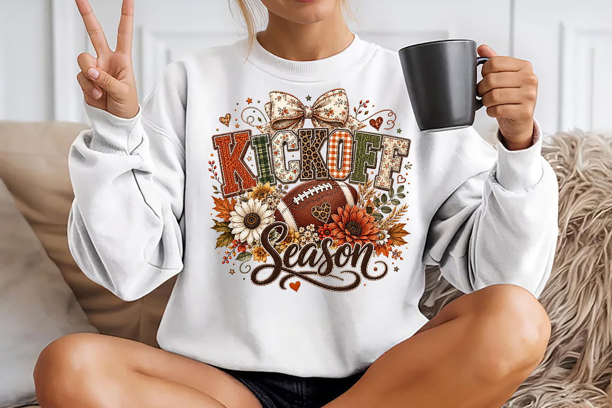 Kickoff Season Sublimation PNG,, a Seasonal Illustration by Layerology (Photo 2 of 4)