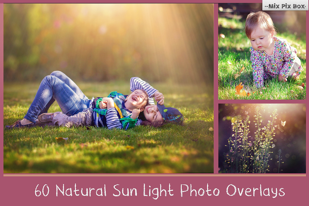 Sun Overlays Collection, a Layer Style Add-On by MixPixBox (Photo 2 of 14)