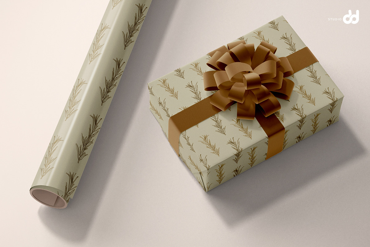 Elegant Botanical Lineart 2, a Pattern Graphic by studio_dd (Photo 6 of 7)
