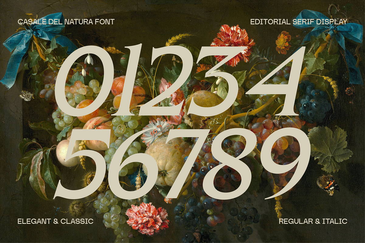 Casale Del Natura Font, a Serif Font by Marvadesign (Photo 13 of 13)