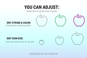 Eco lifestyle outline icon set, an Outline Icon by Icons (Thumbnail 3 of 3)