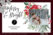 Merry & Bright Watercolor Botanicals, an Illustration by studioequinox (Thumbnail 6 of 10)
