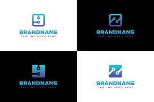 Letter Y Z Technology Logo, a Branding & Logo Template by Pray Art Design Studio