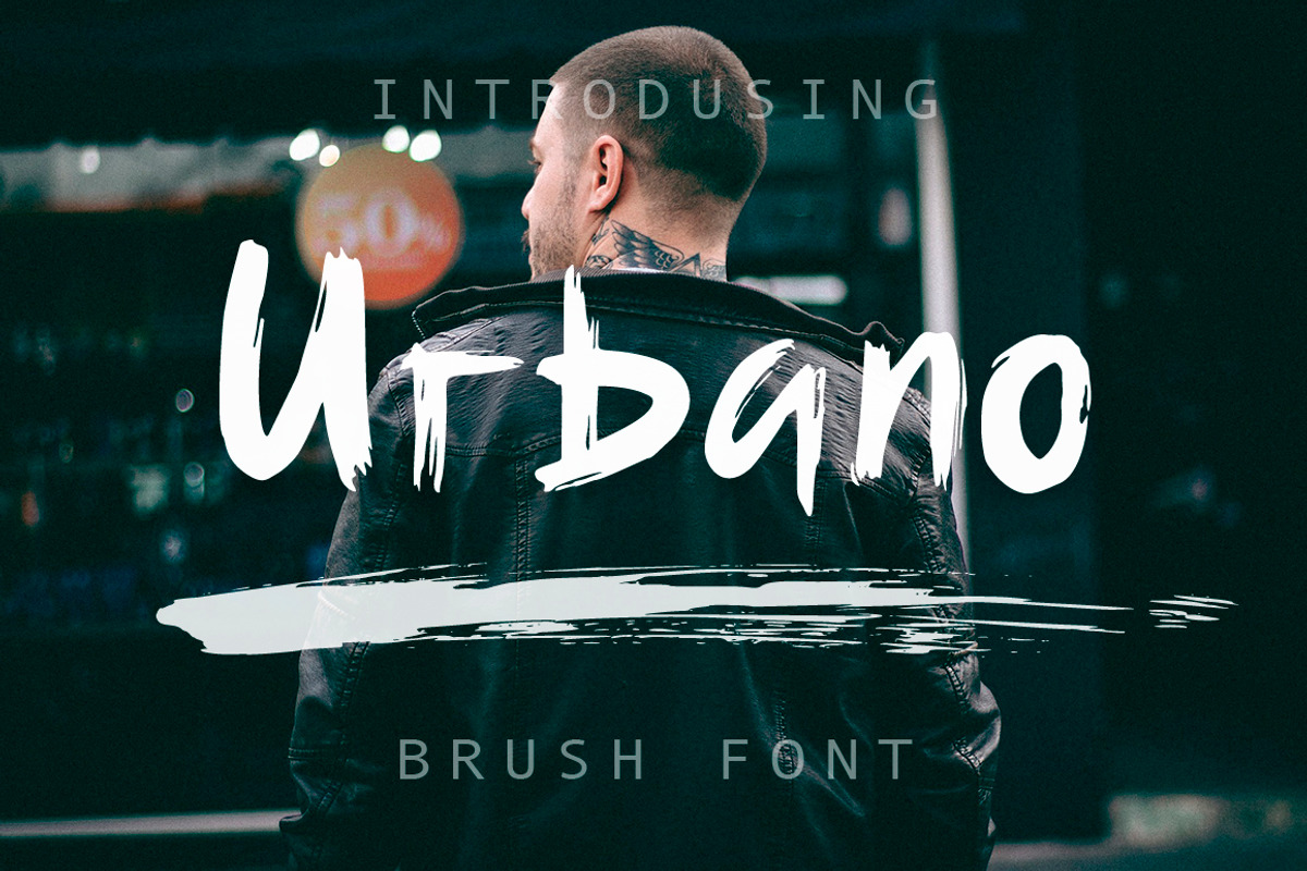 Urbano font.