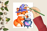 Magical Woodland Animals Creatures, an Illustration by RobertsArt (Thumbnail 2 of 7)