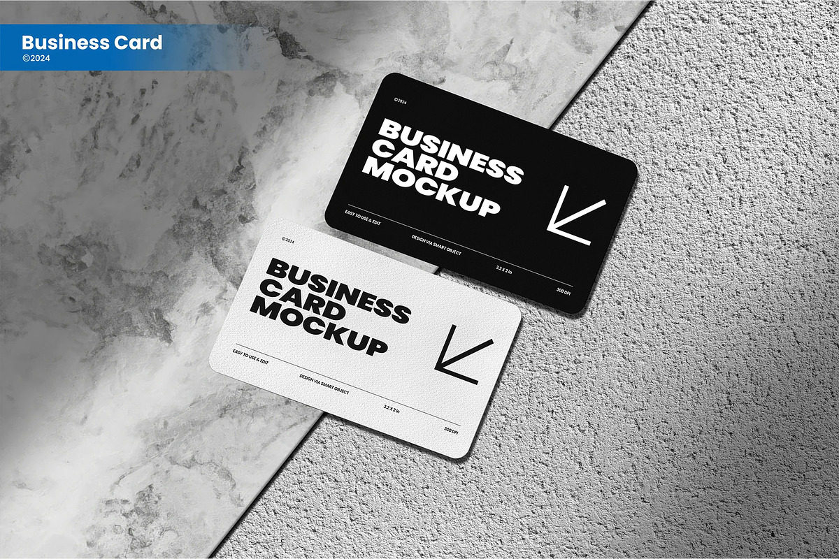 Business Card Mockup, an Advertising Mockup by SilverStudio778 (Photo 1 of 4)