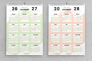 Wall Calendar Set 2025 To 2030, a Stationery Template by MightyDesign (Thumbnail 4 of 8)