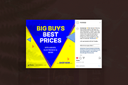Bolder Social Media Kit +Puzzle Post, a Social Media Template by Fluto Creative Studio (Thumbnail 5 of 9)