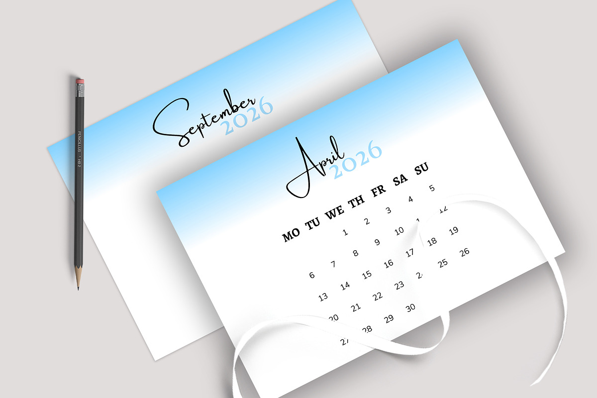Calendar Template/Calendar 2026, a Stationery Template by Design Zone (Photo 4 of 7)