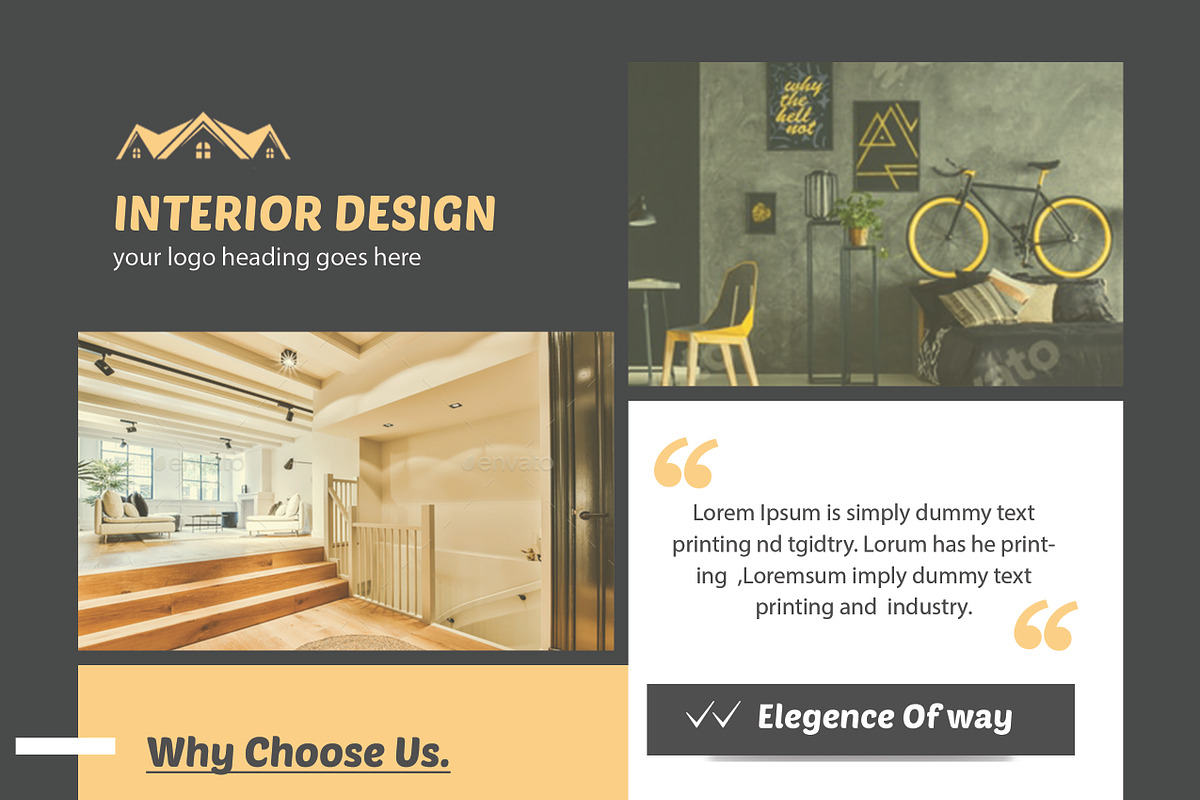 Interior Design Flyer preview 3