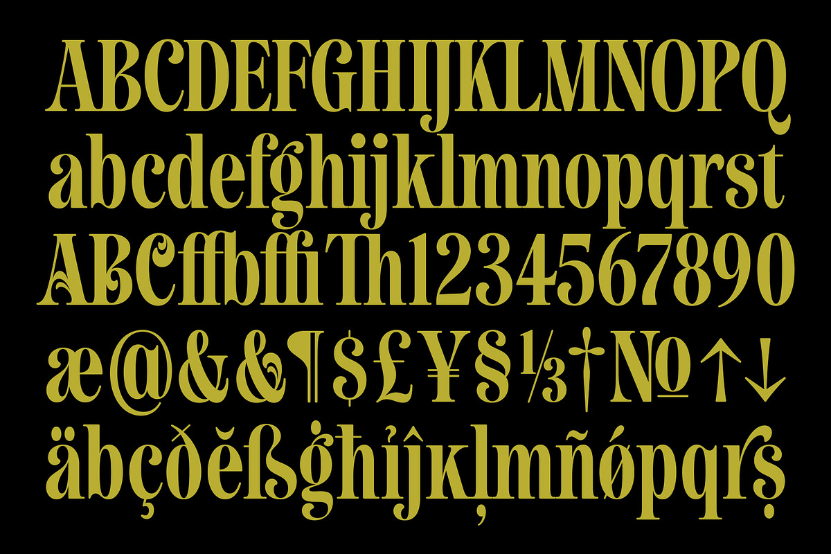 Newsagent, a Font by Simon Walker (Photo 8 of 8)