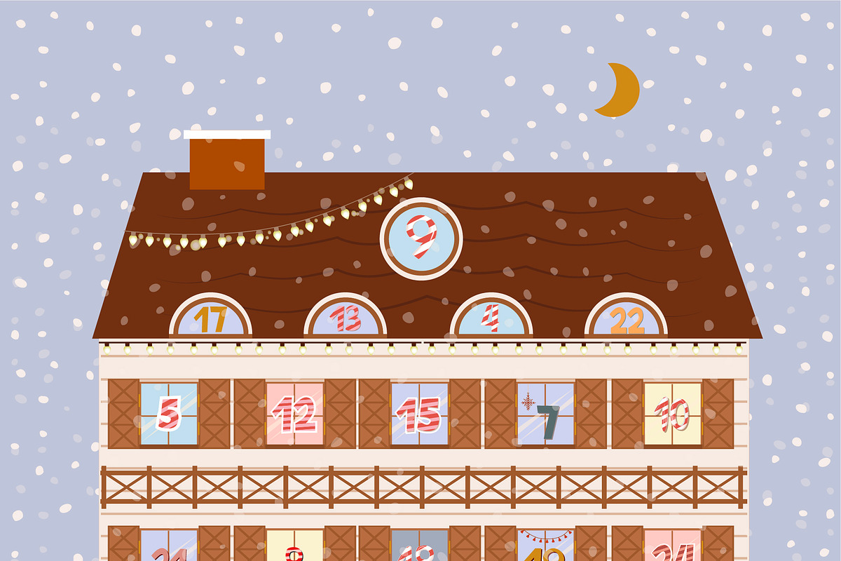 Snowy Village Christmas Collection, a Seasonal Illustration by Mio Buono (Photo 18 of 19)