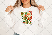 HO HO HO Santa Clipart, an Illustration by Craft Nest (Thumbnail 2 of 6)