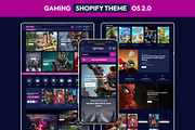 Game Store Shopify Theme, a Shopify Template by LogicGo Shopify Experts (Thumbnail 1 of 8)