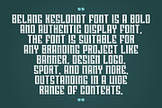 Belang Keslomot, a Serif Font by QR Design Studio (Thumbnail 5 of 8)