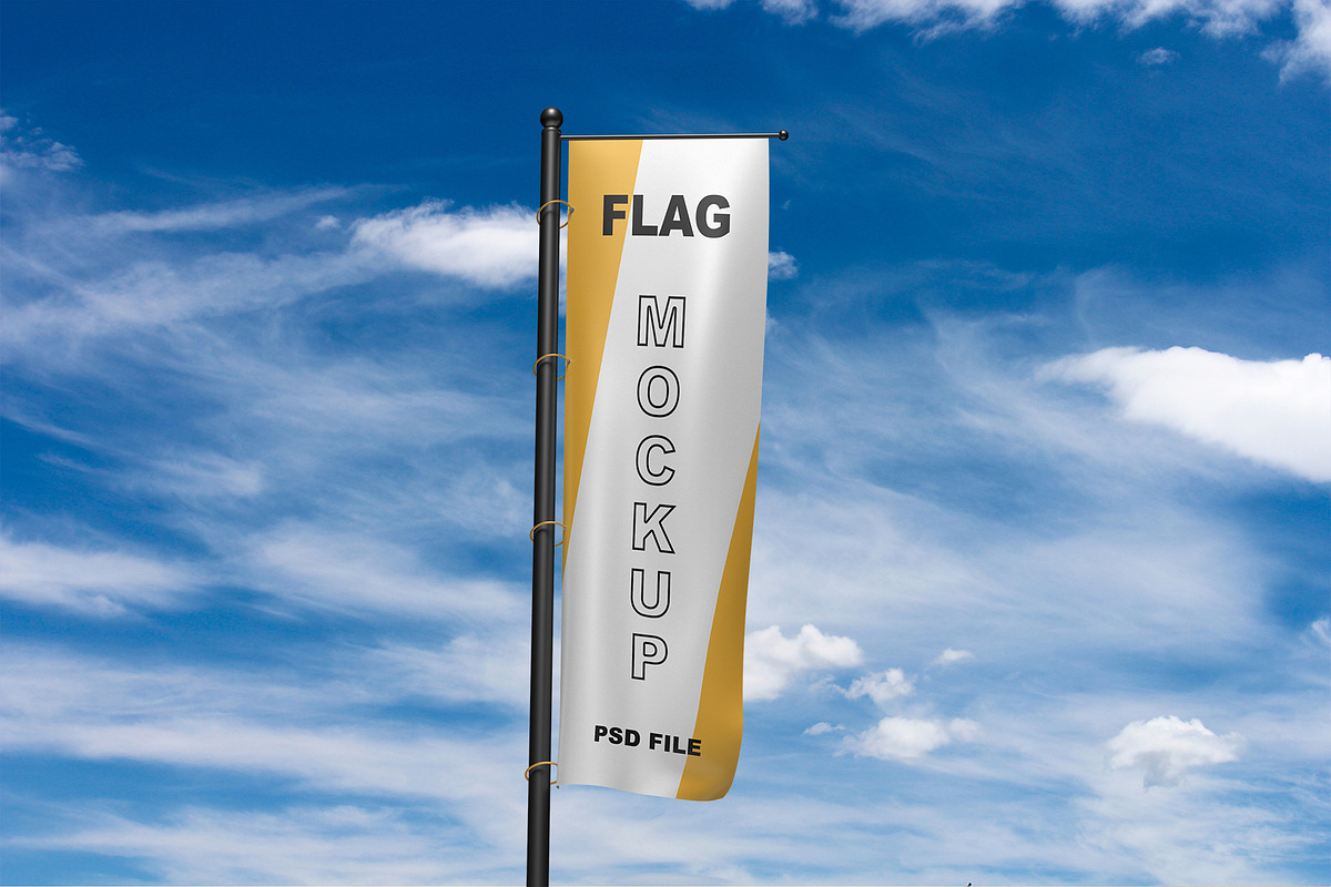 Flag Mockup, a Product Mockup by Mockupfit (Photo 3 of 6)