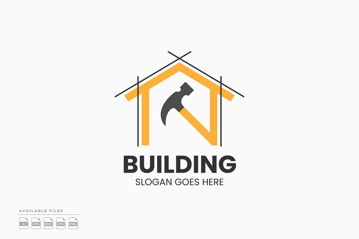 Building Logo, a Branding & Logo Template by Zeer Graphic