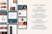 Beauty Wix Template Makeup Website, a Wix Template by vectorocean (Thumbnail 8 of 11)