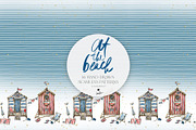 Vintage Beach Nautical Patterns, a Pattern Graphic by KaramfilaS (Thumbnail 16 of 19)