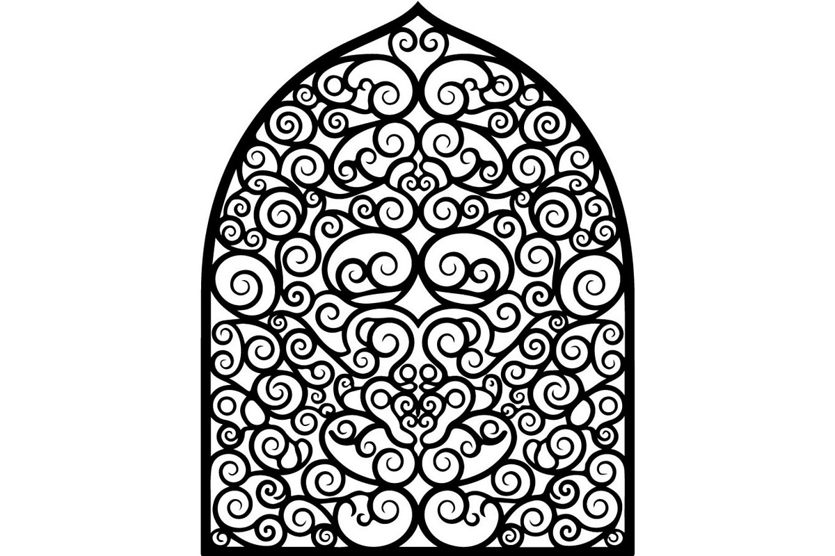 Islamic Arch Ornament Set, an Object Graphic by Designer_Momina (Photo 11 of 18)