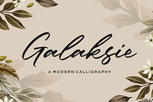 Galaksie - Modern Calligraphy Font