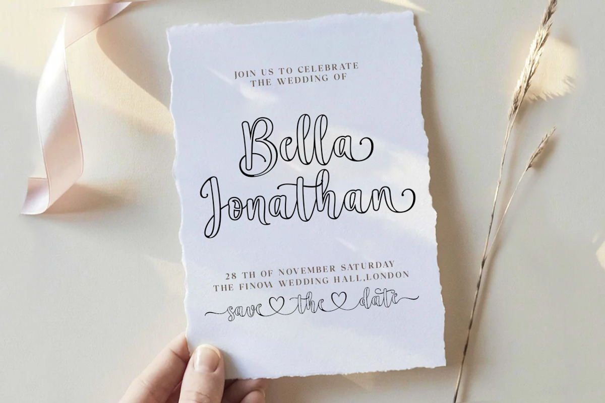 Animation Outline, a Script Font by Zane Studio (Photo 5 of 8)