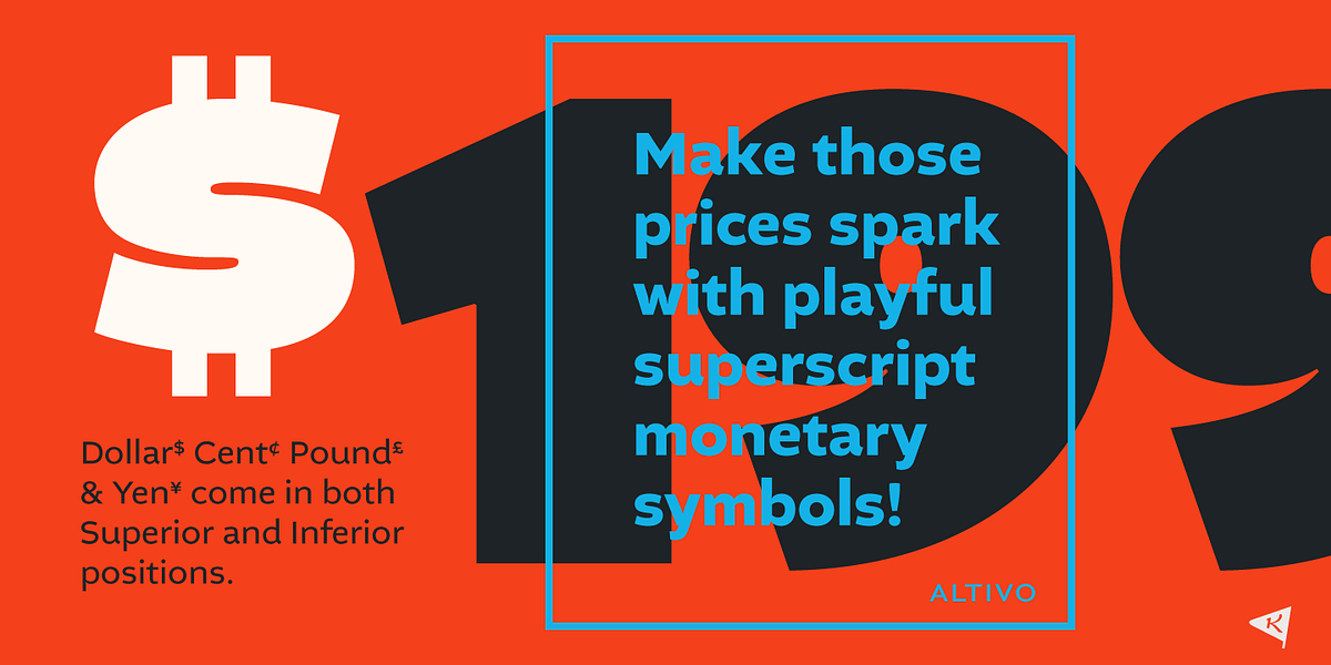 Altivo, a Sans Serif Font by Kostic Type Foundry (Photo 9 of 11)