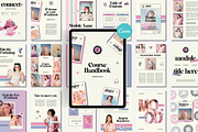 Modern Ebook Workbook Canva Template, a Marketing Template by Anna Design Studio (Thumbnail 1 of 11)